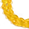 Transparent Glass Beads Strands EGLA-N013-T4mm-D04-3