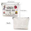 Nurse Theme Polycotton Custom Canvas Stroage Bags ABAG-WH0029-088-2