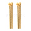 304 Stainless Steel Stud Earrings EJEW-Z098-02G-4