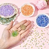50G Imitation Cat Eye Glass Seed Beads SEED-YW0003-15A-4