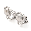 Alloy Clip-on Earring Findings FIND-L015-001P-1