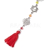 Chakra Alloy Pendant Decoration HJEW-JM02356-4