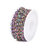 Ion Plating(IP) 304 Stainless Steel Textured Dapped Chains CHS-D004-02-5