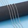 Brass Twisted Chains CHC-Q001-4x3mm-P-7
