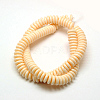 Imitation Amber Resin Heishi Beads Strands RESI-A009G-6mm-05-2