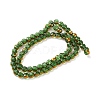 Electroplate Glass Beads Strands EGLA-A040-01D-2