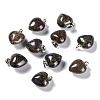 Synthetic Black Stone Pendants G-I311-A05-1