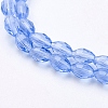 Glass Beads Strands X-GC891Y-6-3