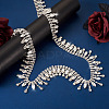 Iron Crystal Rhinestone Cup Chain CH-CW0001-02-8