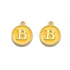 Golden Plated Alloy Enamel Charms LS-ENAM-Q437-13B-1