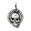Halloween 316 Surgical Stainless Steel Pendants STAS-A123-01A-AS-1