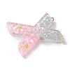 Resin Pendants RESI-B029-01P-X-2