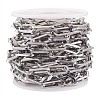 304 Stainless Steel Paperclip Chains CHS-YS0001-02P-2