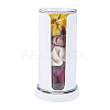 Plastic Scrunchie Holders with Clear Cover CON-WH0107-76-1