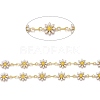 Handmade Brass Enamel Link Chains CHC-I035-13G-02-2