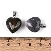 Natural Moss Agate Pendants G-T143-49C-3