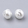 Eco-Friendly Plastic Imitation Pearl Beads MACR-T013-12-2