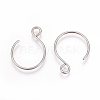 Tarnish Resistant 304 Stainless Steel Earring Hooks STAS-L216-02B-P-1