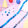 2 Strands 2 Styles Dyed Natural Dragon Veins Agate Beads Strands G-TA0002-44-6