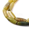 Natural Weathered Agate Beads Strands G-P570-C04-01-3