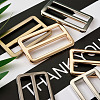 Zinc Alloy Buckles PALLOY-TA0002-17-5