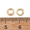 SHEGRACE Brass Ring Charm Connectors XGR-Q6M861-913G-3