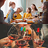 Silicone Wine Glass Charms AJEW-NB0002-06-5