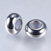 201 Stainless Steel Beads X-STAS-F145-06P-F-2