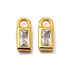 Real 18K Gold Plated 925 Sterling Silver Charms STER-K176-03E-G-2