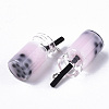 Glass Bottle Pendants X-CRES-N017-03F-4