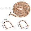   Alloy Bag Findings Sets AJEW-PH0017-24-4