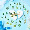 30Pcs 15 Styles Alloy Enamel Pendants ENAM-SZ0003-73-4