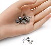 100Pcs 304 Stainless Steel Stud Earring Findings STAS-YW0001-43C-4