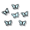 Transparent Glass Enamel Beads LAMP-C023-03F-1