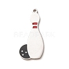304 Stainless Steel with Black Enamel Pendants SA-CBA061A-01P-1