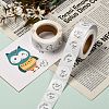 Self-Adhesive Kraft Paper Gift Tag Stickers DIY-G013-A03-5