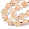 Natural Dolomite Beads Strands G-T131-85B-10-3