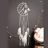 Woven Web/Net with Feather Pendant Decorations PW-WG37690-02-1