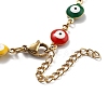 Ion Plating(IP) 304 Stainless Steel Link Bracelets BJEW-H511-01-3