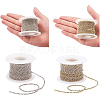 Brass Rhinestone Strass Chains CHC-BC0001-01M-6