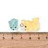 Luminous Transparent Resin Pendants RESI-Z043-02P-5