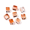 Baking Paint Transparent Glass Beads DGLA-N005-01A-08-2