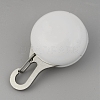 Plastic & Iron LED Collar Light AJEW-P080-04-2