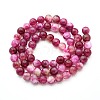 Natural Quartz Beads Strands X-G-N355-6mm-14-2