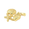 Brass Pendants KK-B139-21A-G-2