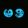 Fluorescent Glass Cabochons GGLA-T004-12E-4