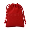 Velvet Cloth Drawstring Bags TP-C001-70X90mm-M-2