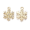 Golden Plated Alloy Pendants PALLOY-L228-012G-2