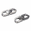 304 Stainless Steel Fold Over Clasps STAS-N087-48A-01P-2