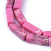 Synthetic Imperial Jasper Beads Strands G-E508-02J-3